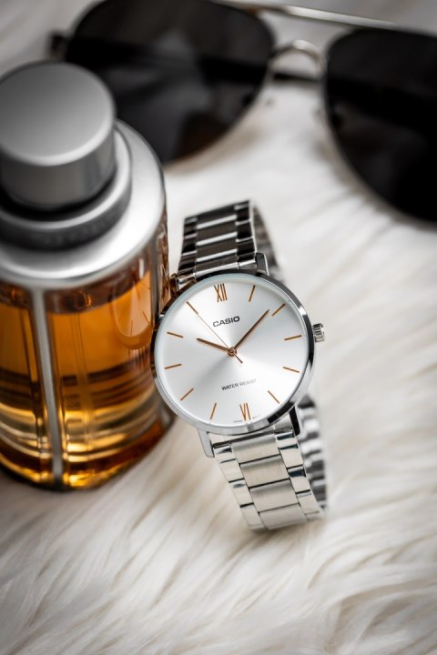 Casio Zegarek Męski Casio MTP-VT01D-7BUDF + BOX