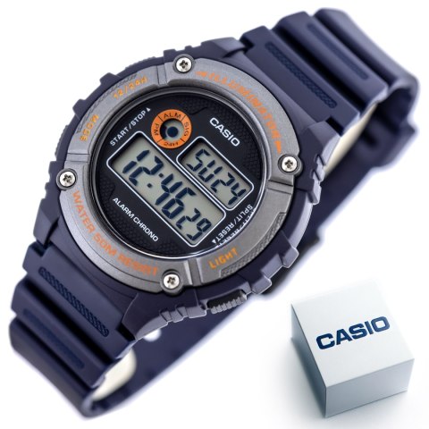 Casio Zegarek Męski Casio W-216H-2BVDF + BOX