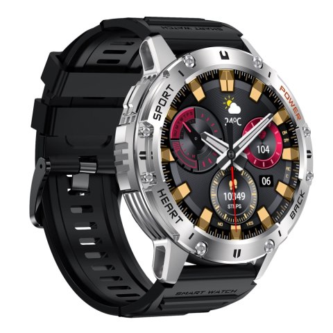 Gravity SMARTWATCH MĘSKI GRAVITY GT22-2 - AMOLED, DODATKOWY PASEK (sg030b)