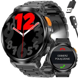 Gravity SMARTWATCH MĘSKI GRAVITY GT23-1 - LATARKA, DODATKOWY PASEK (sg031a)