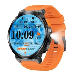 Gravity SMARTWATCH MĘSKI GRAVITY GT23-3 - LATARKA, DODATKOWY PASEK (sg031c)