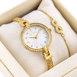 Paul Lorens KOMPLET PREZENTOWY DAMSKI PAUL LORENS Zegarek + bransoletka (zg507d)