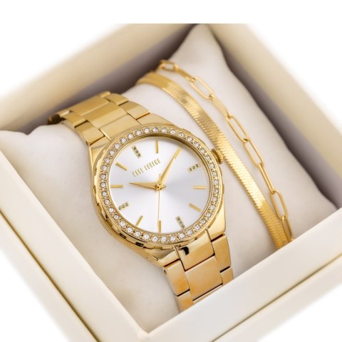 Paul Lorens KOMPLET PREZENTOWY DAMSKI PAUL LORENS Zegarek + bransoletka (zg535d)