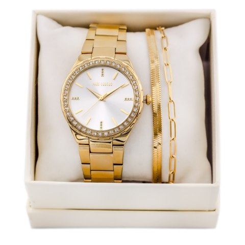 Paul Lorens KOMPLET PREZENTOWY DAMSKI PAUL LORENS Zegarek + bransoletka (zg535d)