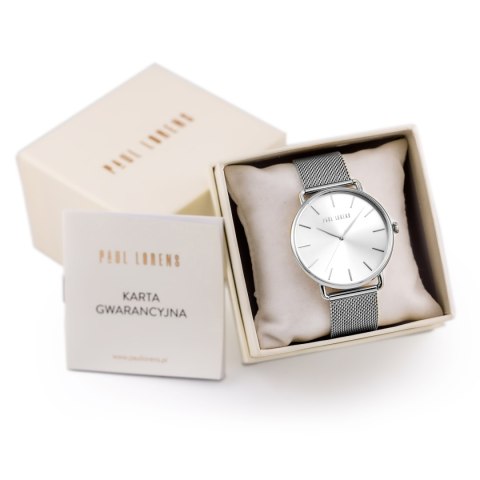 Paul Lorens ZEGAREK DAMSKI PAUL LORENS - PL13032B-3C1 (zg554c) + BOX