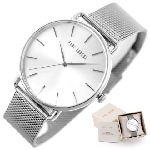 Paul Lorens ZEGAREK DAMSKI PAUL LORENS - PL13032B-3C1 (zg554c) + BOX