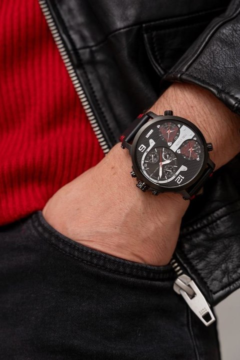 Paul Lorens ZEGAREK MĘSKI PAUL LORENS - PL11706A2-1A3 (zg369b) + BOX