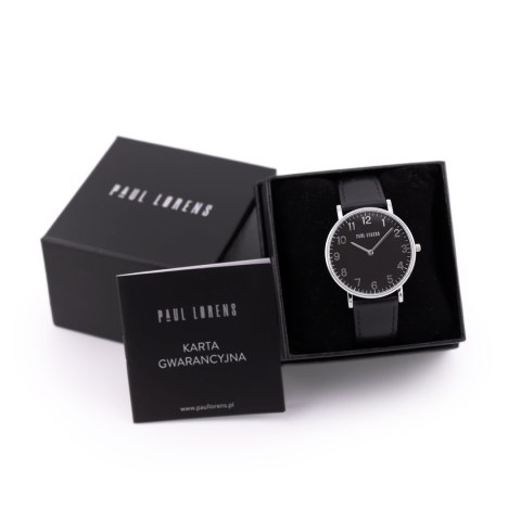 Paul Lorens ZEGAREK MĘSKI PAUL LORENS - PL11989A5-1A1 (zg370a) + BOX