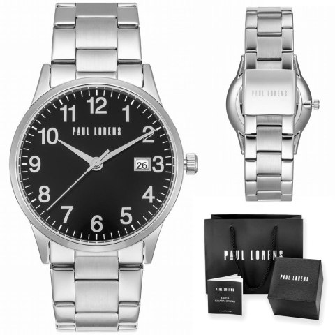 Paul Lorens ZEGAREK MĘSKI PAUL LORENS - PL14573B2-1C1 (zg368b) + BOX