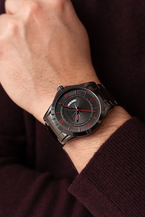 Paul Lorens ZEGAREK MĘSKI PAUL LORENS - PL3844B3-1A5-2 (zg371b) + BOX