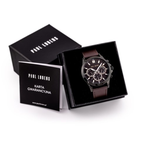 Paul Lorens ZEGAREK MĘSKI PAUL LORENS - PL8071A2-1B2 (zg373c) + BOX