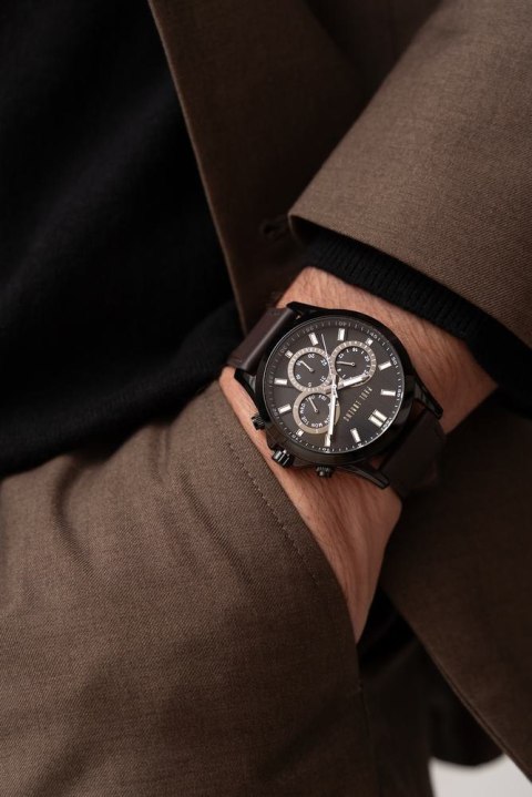 Paul Lorens ZEGAREK MĘSKI PAUL LORENS - PL8071A2-1B2 (zg373c) + BOX