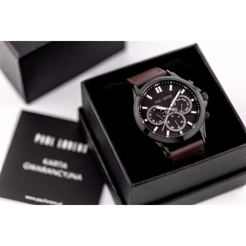 Paul Lorens ZEGAREK MĘSKI PAUL LORENS - PL8071A2-1B2 (zg373c) + BOX