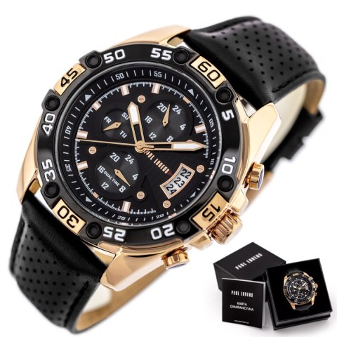 Paul Lorens ZEGAREK MĘSKI PAUL LORENS - PL8754A5-1A4 (zg375c) + BOX