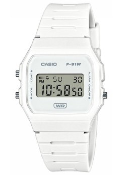 Casio ZEGAREK MĘSKI CASIO F-91WB-7A + BOX