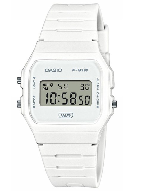 Casio ZEGAREK MĘSKI CASIO F-91WB-7A + BOX
