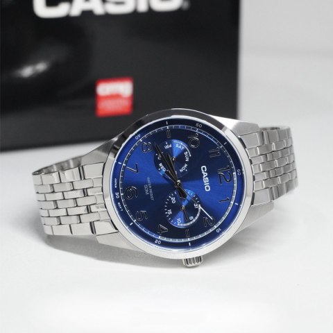 Casio ZEGAREK MĘSKI CASIO MTP-E340D-2A (zd264b) + BOX