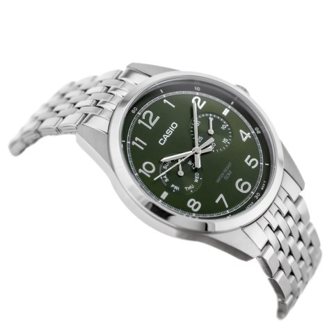 Casio ZEGAREK MĘSKI CASIO MTP-E340D-3A (zd264c) + BOX