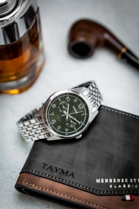 Casio ZEGAREK MĘSKI CASIO MTP-E340D-3A (zd264c) + BOX