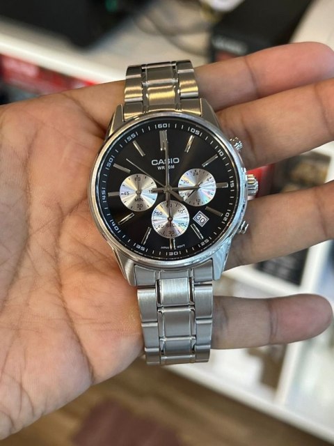 Casio ZEGAREK MĘSKI CASIO MTP-E515D-1A (zd265a) + BOX