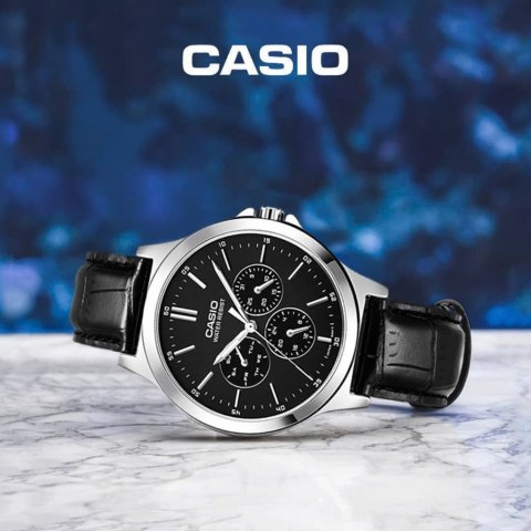 Casio ZEGAREK MĘSKI CASIO MTP-V300L-1A (zd085b) + BOX