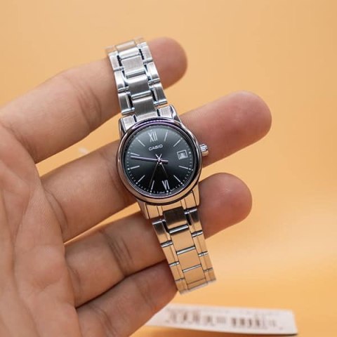 Casio Zegarek Damski Casio LTP-V002D-1B3UDF + BOX