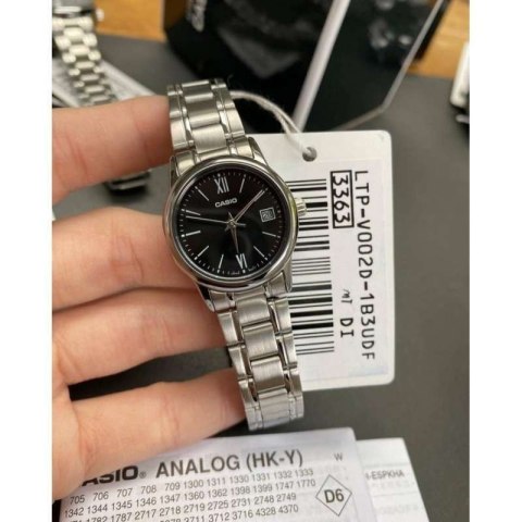 Casio Zegarek Damski Casio LTP-V002D-1B3UDF + BOX