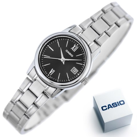 Casio Zegarek Damski Casio LTP-V002D-1B3UDF + BOX