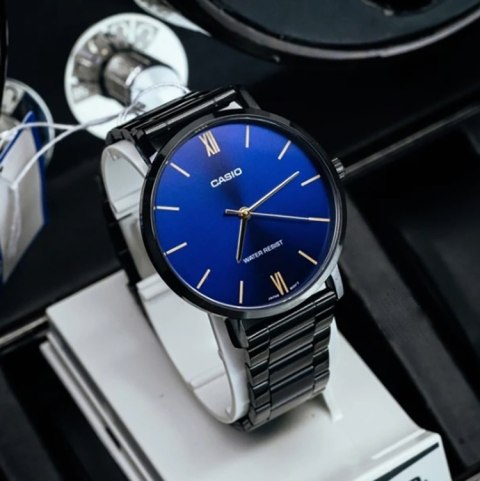 Casio Zegarek Męski Casio MTP-VT01B-2B + BOX