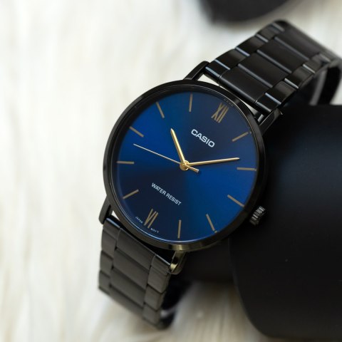 Casio Zegarek Męski Casio MTP-VT01B-2B + BOX