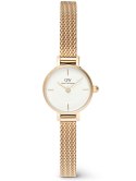 Daniel Wellington ZEGAREK DAMSKI DANIEL WELLINGTON Petite Mini Gold Stainless Steel 19mm DW00100745 + BOX (zw523b)