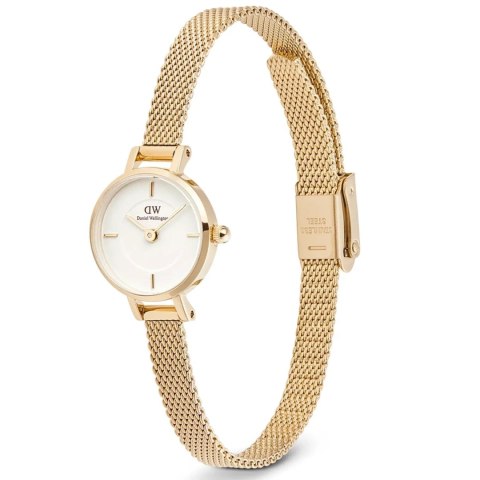 Daniel Wellington ZEGAREK DAMSKI DANIEL WELLINGTON Petite Mini Gold Stainless Steel 19mm DW00100745 + BOX (zw523b)