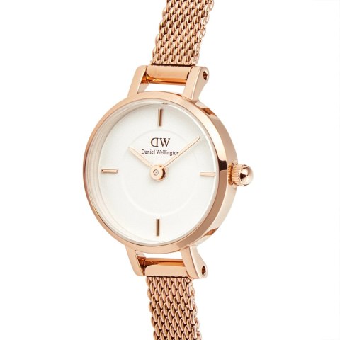Daniel Wellington ZEGAREK DAMSKI DANIEL WELLINGTON Petite Mini Rose Gold Stainless Steel 19mm DW00100744 + BOX (zw523c)