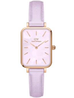 Daniel Wellington ZEGAREK DAMSKI DANIEL WELLINGTON Quadro Lavender Mop 20mm DW00100637 + BOX (zw521b)
