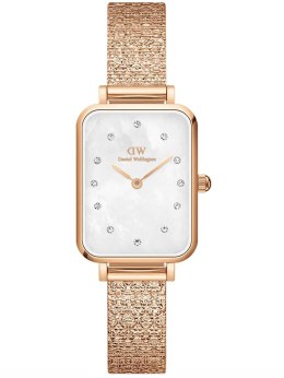 Daniel Wellington ZEGAREK DAMSKI DANIEL WELLINGTON Quadro Lumine Pressed Piano 20mm DW00100578 + BOX (zw519b)