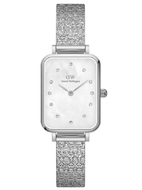 Daniel Wellington ZEGAREK DAMSKI DANIEL WELLINGTON Quadro Lumine Pressed Piano 20mm DW00100580 + BOX (zw519c)