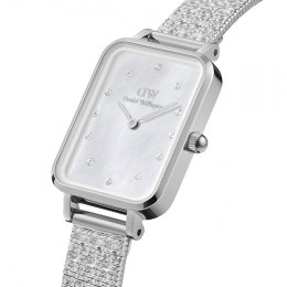 Daniel Wellington ZEGAREK DAMSKI DANIEL WELLINGTON Quadro Lumine Pressed Piano 20mm DW00100580 + BOX (zw519c)