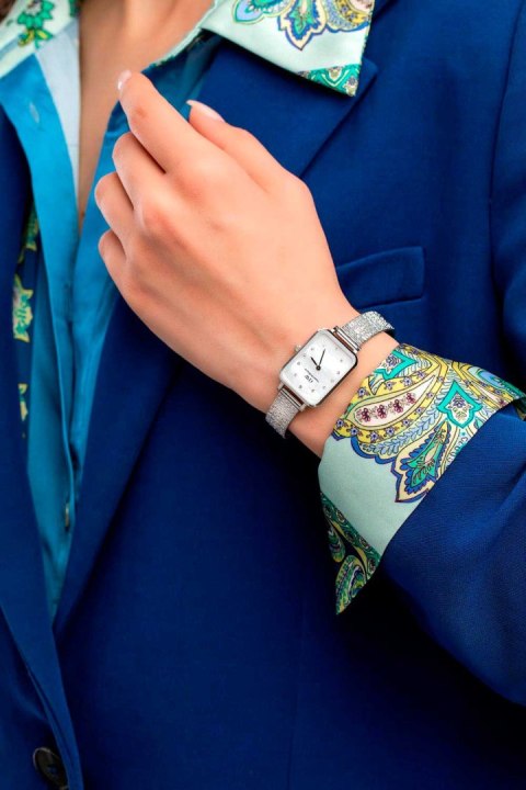 Daniel Wellington ZEGAREK DAMSKI DANIEL WELLINGTON Quadro Lumine Pressed Piano 20mm DW00100580 + BOX (zw519c)