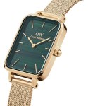 Daniel Wellington ZEGAREK DAMSKI DANIEL WELLINGTON Quadro Pressed Evergold Emerald 20mm DW00100561+ BOX (zw505m)