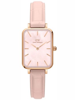 Daniel Wellington ZEGAREK DAMSKI DANIEL WELLINGTON Quadro Pressed Melrose Pearl 20mm DW00100508 + BOX (zw521a)