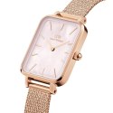 Daniel Wellington ZEGAREK DAMSKI DANIEL WELLINGTON Quadro Pressed Melrose Pearl 20mm DW00100510 + BOX (zw505o)