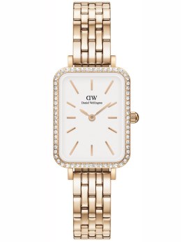 Daniel Wellington ZEGAREK DAMSKI DANIEL WELLINGTON Quadro Rose Gold DW00100672 + BOX (zw519h)