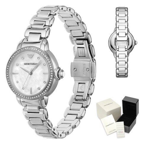 Emporio Armani ZEGAREK DAMSKI EMPORIO ARMANI MIA AR11596 (zi545b) + BOX