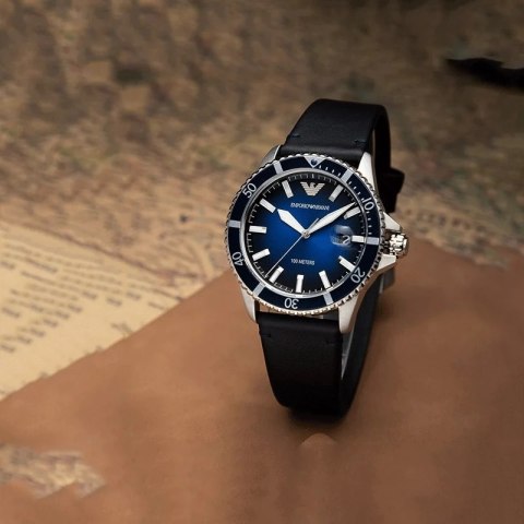 Emporio Armani ZEGAREK MĘSKI EMPORIO ARMANI AR11516 - DIVER (zi043b)