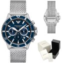 Emporio Armani ZEGAREK MĘSKI EMPORIO ARMANI AR11587 DIVER (zi113a) + BOX