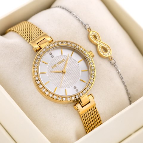 Paul Lorens KOMPLET PREZENTOWY DAMSKI PAUL LORENS - Zegarek + bransoletka (zg546e)