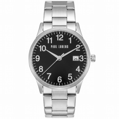 Paul Lorens KOMPLET PREZENTOWY MĘSKI PAUL LORENS - Zegarek + Bransoletka (zg368d)