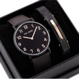 Paul Lorens KOMPLET PREZENTOWY MĘSKI PAUL LORENS - Zegarek + Bransoletka (zg370g)