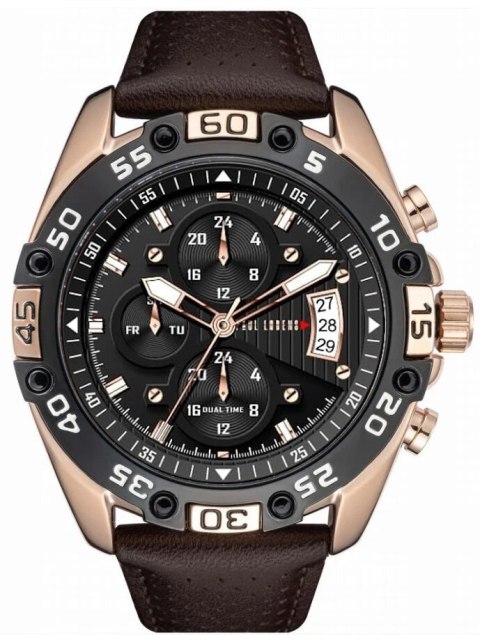 Paul Lorens ZEGAREK MĘSKI PAUL LORENS -PL8754A5-1B1 (zg375d) + BOX