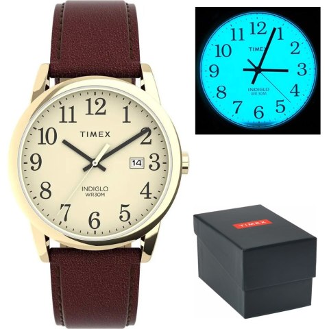 Timex ZEGAREK MĘSKI TIMEX EASY READER TW2V68900 + BOX
